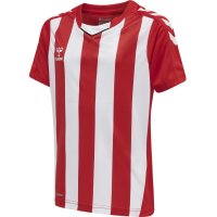 hummel Hmlcore Xk Striped Trikot S/S Kinder - true red/white