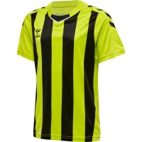 hummel Hmlcore Xk Striped Trikot S/S Kinder - lime...