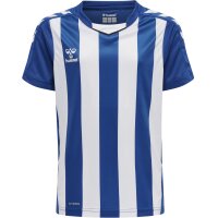 hummel Hmlcore Xk Striped Trikot S/S Kinder - true blue/white