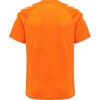 hummel Hmlcore Xk Core Poly Tee S/S Kinder - orange tiger