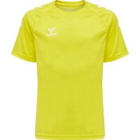 hummel Hmlcore Xk Core Poly Tee S/S Kinder - blazing yellow