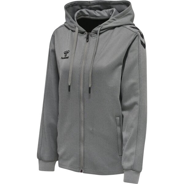 hummel Hmlcore Xk Poly Zip Hood Sweat Woma Damen - grey...