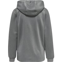 hummel Hmlcore Xk Poly Zip Hood Sweat Woma Damen - grey melange