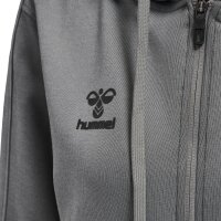 hummel Hmlcore Xk Poly Zip Hood Sweat Woma Damen - grey melange