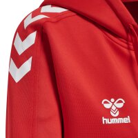 hummel Hmlcore Xk Poly Zip Hood Sweat Woma Damen - true red