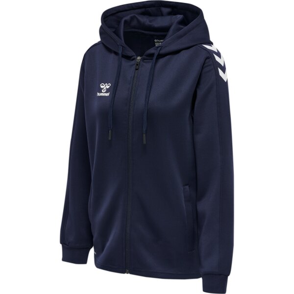 hummel Hmlcore Xk Poly Zip Hood Sweat Woma Damen - marine