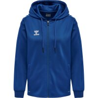 hummel Hmlcore Xk Poly Zip Hood Sweat Woma Damen - true blue