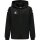 hummel Hmlcore Xk Poly Zip Hood Sweat Kinder - black