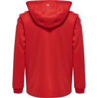 hummel Hmlcore Xk Poly Zip Hood Sweat Kinder - true red