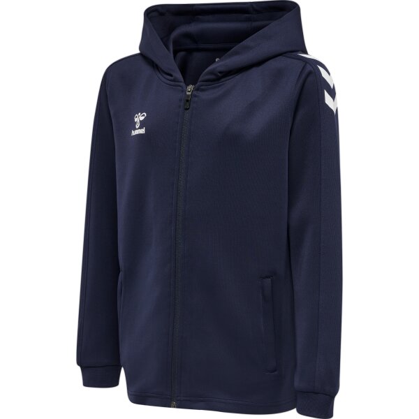 hummel Hmlcore Xk Poly Zip Hood Sweat Kinder - marine