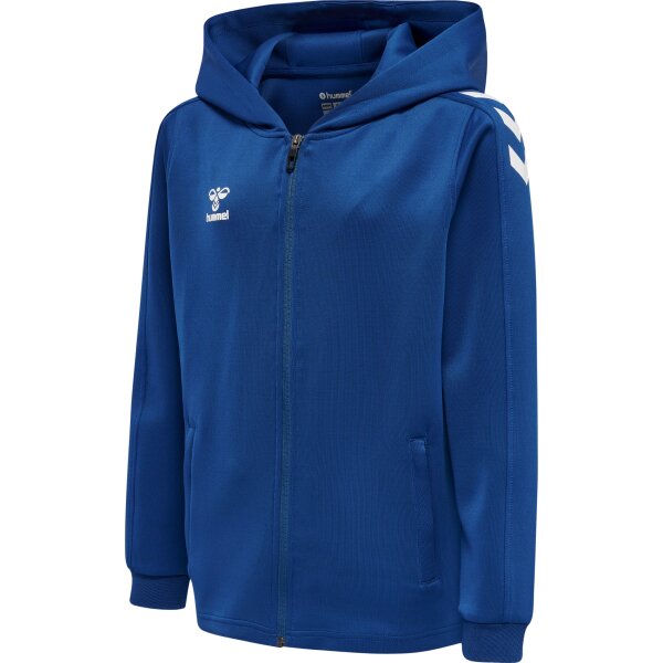 hummel Hmlcore Xk Poly Zip Hood Sweat Kinder - true blue