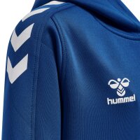 hummel Hmlcore Xk Poly Zip Hood Sweat Kinder - true blue