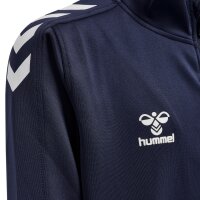 hummel Hmlcore Xk Poly Zip Sweat Kinder - marine