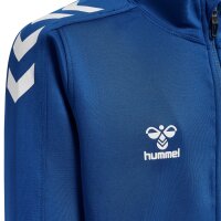 hummel Hmlcore Xk Poly Zip Sweat Kinder - true blue