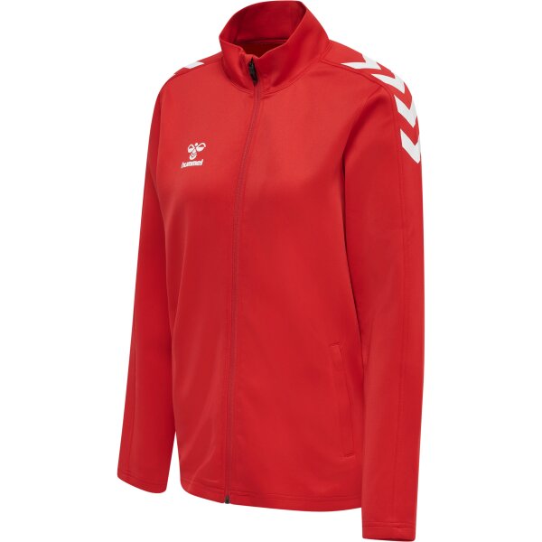 hummel Hmlcore Xk Poly Zip Sweat Damen - true red