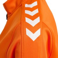 hummel Hmlcore Xk Poly Zip Sweat Damen - orange tiger