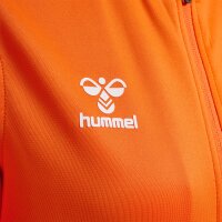 hummel Hmlcore Xk Poly Zip Sweat Damen - orange tiger