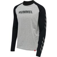 hummel Hmllegacy Blocked T-Shirt L/S - grey melange