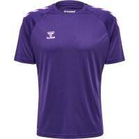 hummel Hmlcore Xk Core Poly T-Shirt S/S - acai