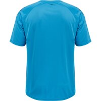 hummel Hmlcore Xk Core Poly T-Shirt S/S - blue danube