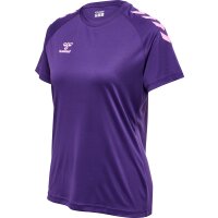 hummel Hmlcore Xk Core Poly Tee S/S Damen - acai