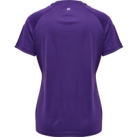 hummel Hmlcore Xk Core Poly Tee S/S Damen - acai