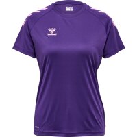 hummel Hmlcore Xk Core Poly Tee S/S Damen - acai