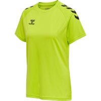 hummel Hmlcore Xk Core Poly Tee S/S Damen - lime popsicle