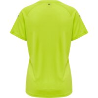 hummel Hmlcore Xk Core Poly Tee S/S Damen - lime popsicle