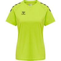 hummel Hmlcore Xk Core Poly Tee S/S Damen - lime popsicle