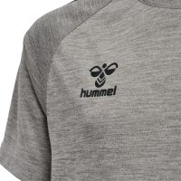 hummel Hmlcore Xk Core Poly Tee S/S Kinder - grey melange