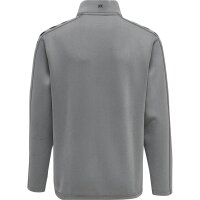 hummel Hmlcore Xk Half Zip Poly Sweat Kinder - grey melange