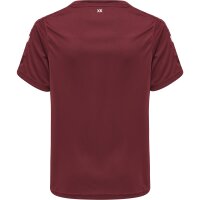 hummel Hmlcore Xk Poly Trikot S/S Kinder - maroon