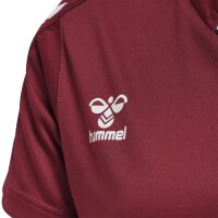 hummel Hmlcore Xk Poly Trikot S/S Damen - maroon