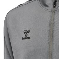 hummel Hmlcore Xk Poly Zip Sweat - grey melange