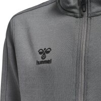 hummel Hmlcore Xk Poly Zip Sweat Kinder - grey melange