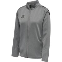 hummel Hmlcore Xk Poly Zip Sweat Damen - grey melange