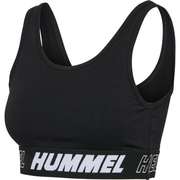 hummel Hmlte Maja Cotton Sports Top Damen - black