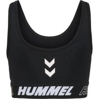 hummel Hmlte Maja Cotton Sports Top Damen - black