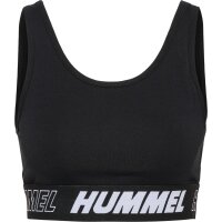 hummel Hmlte Maja Cotton Sports Top Damen - black