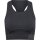 hummel Hmlte Christel Seamless Sports Top Damen - black/asphalt melange