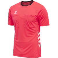 hummel Hmlreferee Chevron Trikot S/S - diva pink