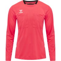 hummel Hmlreferee Chevron Trikot L/S Herren - diva pink