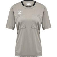 hummel Hmlreferee Chevron Wo Trikot S/S Damen - steeple gray