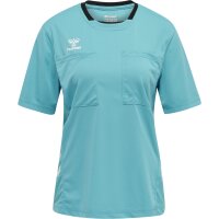 hummel Hmlreferee Chevron Wo Trikot S/S Damen - scuba blue