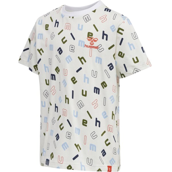 hummel Hmlelo T-Shirt S/S Jungen - marshmallow