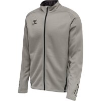 hummel Hmlcima Xk Zip Trainingsjacke Herren - grey melange