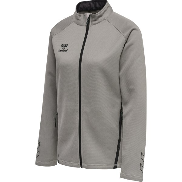 hummel Hmlcima Xk Zip Trainingsjacke Damen - grey melange