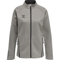 hummel Hmlcima Xk Zip Trainingsjacke Damen - grey melange