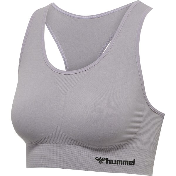 hummel Hmltif Seamless Sports Top Damen - minimal gray